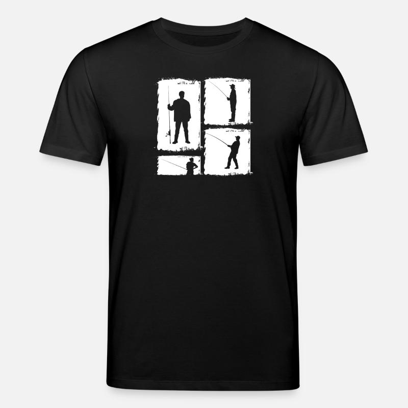 Pêche à la ligne - T-shirt bio CREATOR Stanley/Stella Unisexe - noir