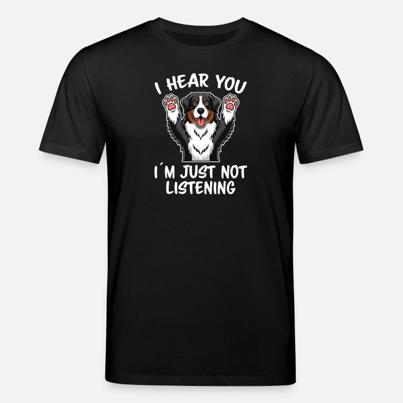 Bouvier bernois Dicton bouvier bernois - T-shirt bio CREATOR Stanley/Stella Unisexe - noir