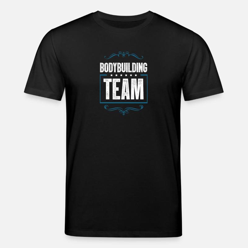 Équipe de musculation - T-shirt bio CREATOR Stanley/Stella Unisexe - noir