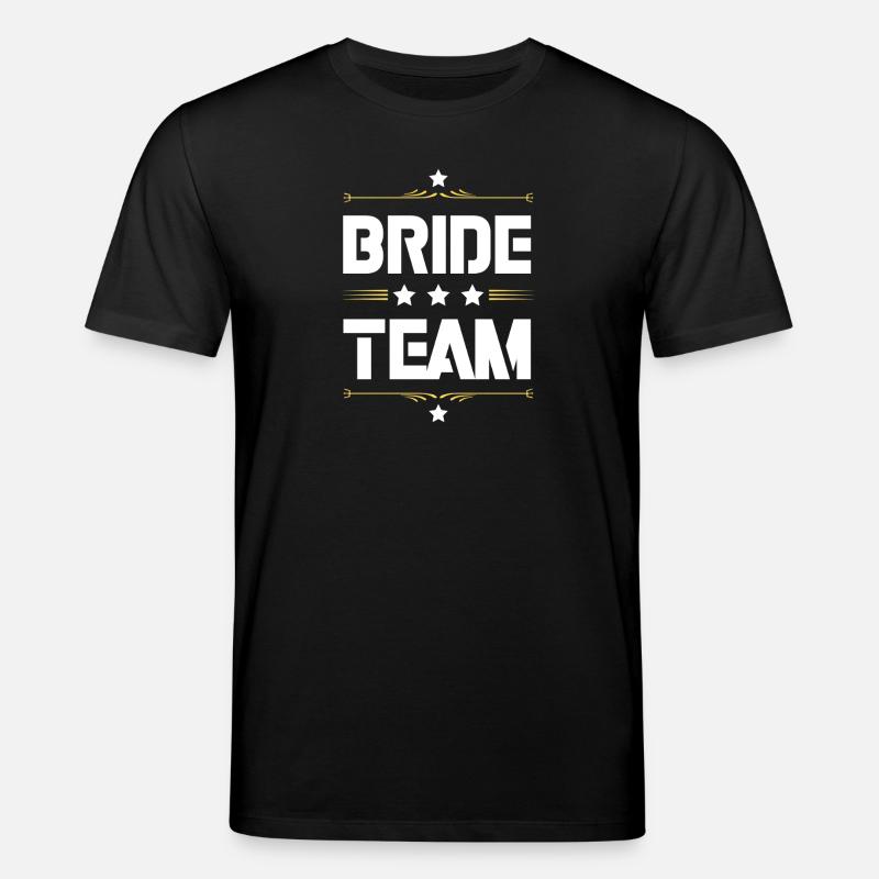 Bride Team - Stanley/Stella Unisex Bio-T-Shirt CREATOR  - Schwarz