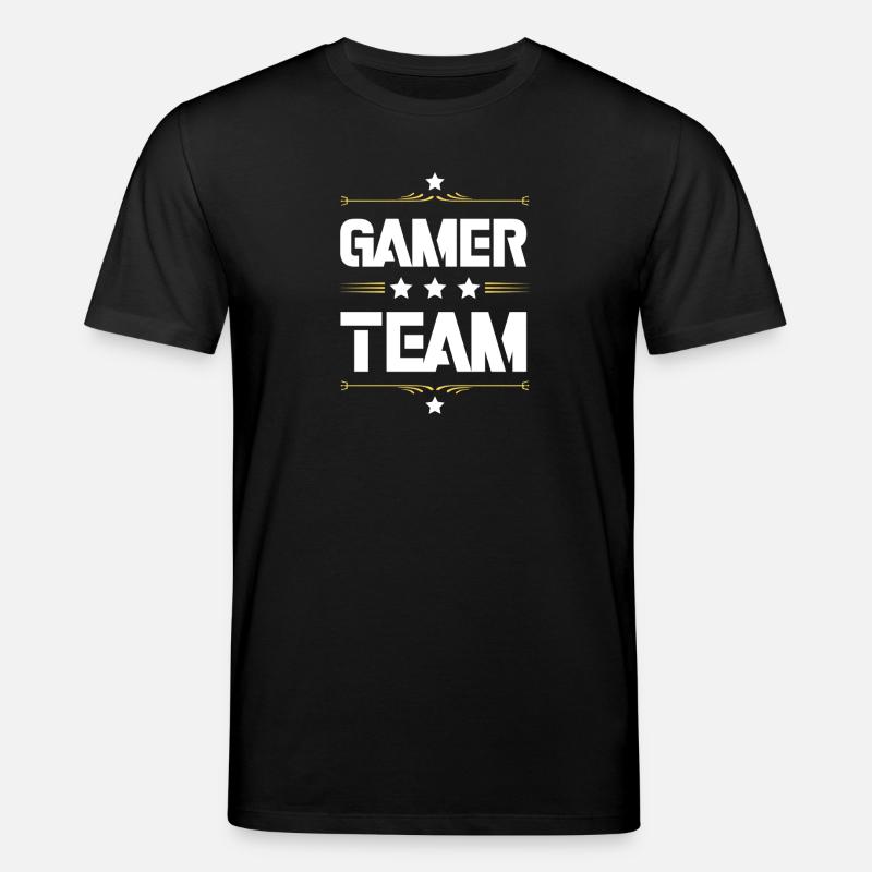Gamer Team - Stanley/Stella Unisex Bio-T-Shirt CREATOR - Schwarz