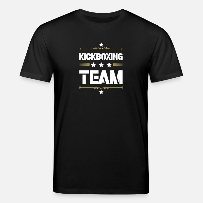 Équipe de kickboxing - T-shirt bio CREATOR Stanley/Stella Unisexe - noir