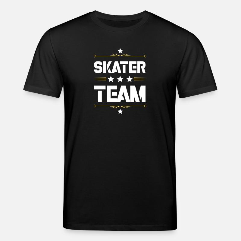 Équipe de patineurs - T-shirt bio CREATOR Stanley/Stella Unisexe - noir