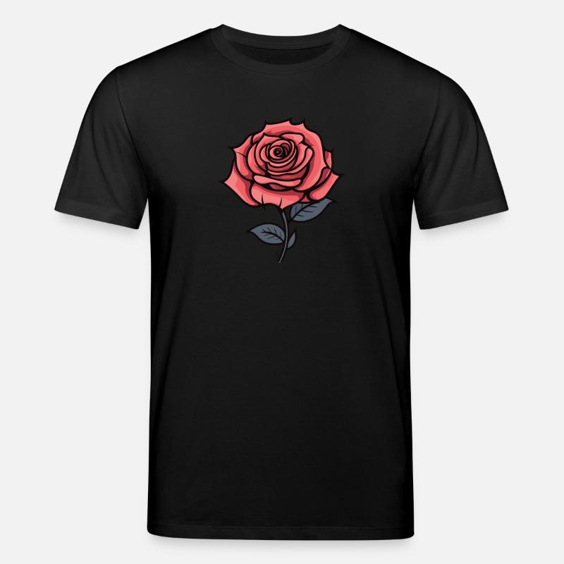 L’amour de la rose - T-shirt bio CREATOR Stanley/Stella Unisexe - noir