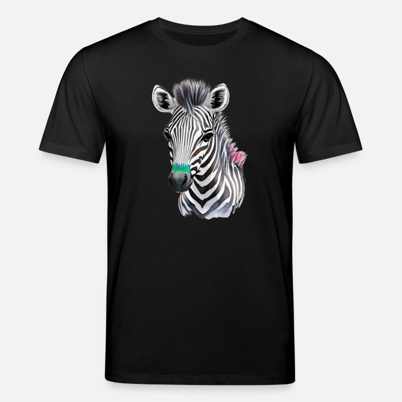 Zebafohlen - Stanley/Stella Unisex Bio-T-Shirt CREATOR  - Schwarz