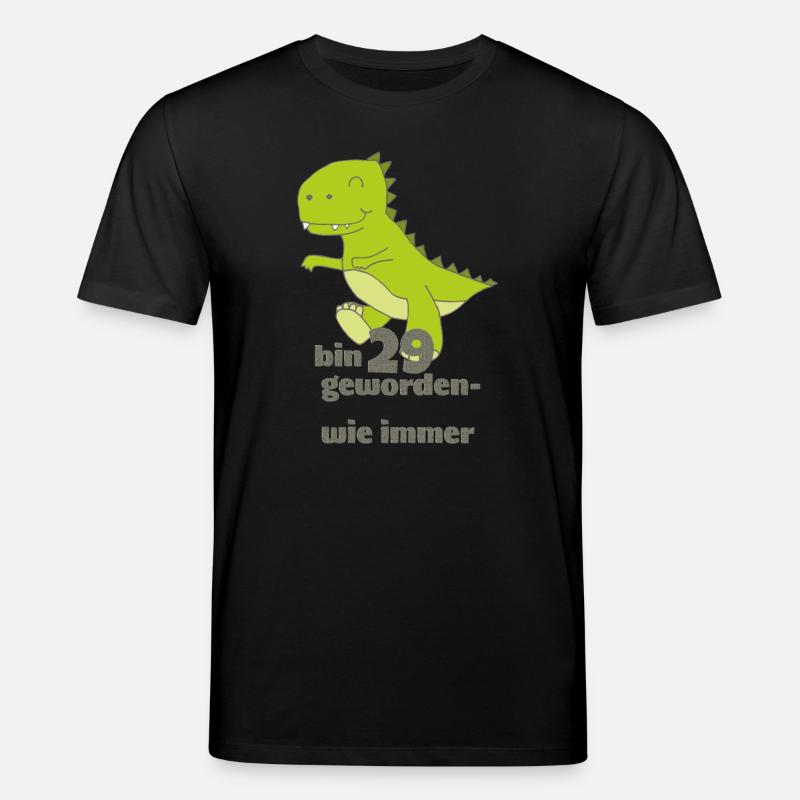 dino bin 29 - Stanley/Stella Unisex Bio-T-Shirt CREATOR  - Schwarz