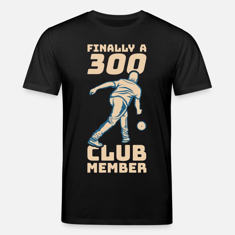 300 points bowling - T-shirt bio CREATOR Stanley/Stella Unisexe - noir