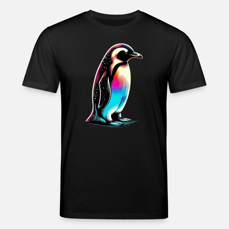 Pinguin - Stanley/Stella Unisex Bio-T-Shirt CREATOR - Schwarz