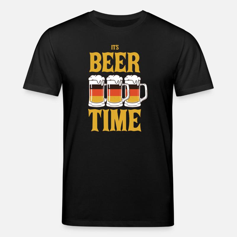 Drôle de dicton-bière - T-shirt bio CREATOR Stanley/Stella Unisexe - noir