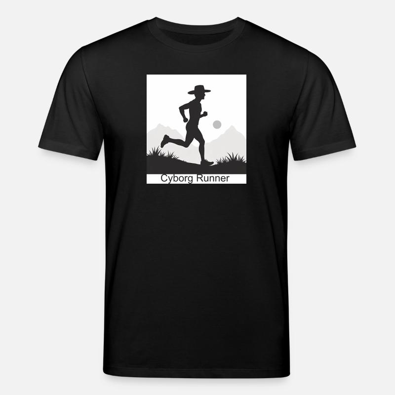Coureur Cyborg - T-shirt bio CREATOR Stanley/Stella Unisexe - noir