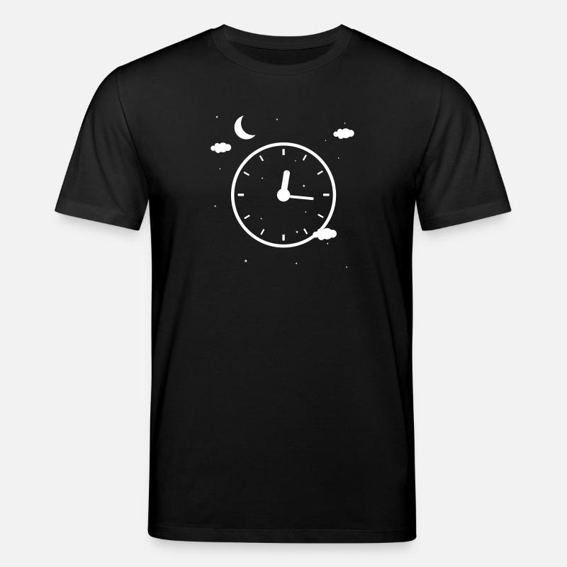 Clock - Stanley/Stella Unisex Bio-T-Shirt CREATOR  - Schwarz