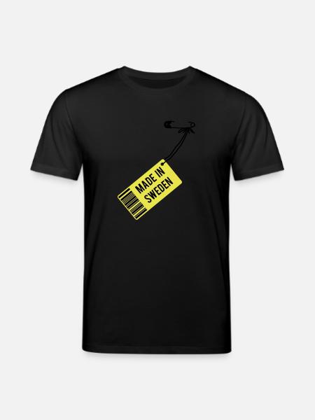 Made in Sweden - Stanley/Stella CREATOR Unisex Organic T-Shirt - black