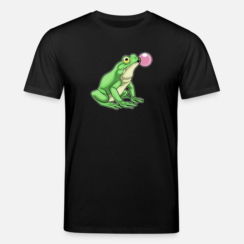 Gomme à mâcher Frog - T-shirt bio CREATOR Stanley/Stella Unisexe - noir