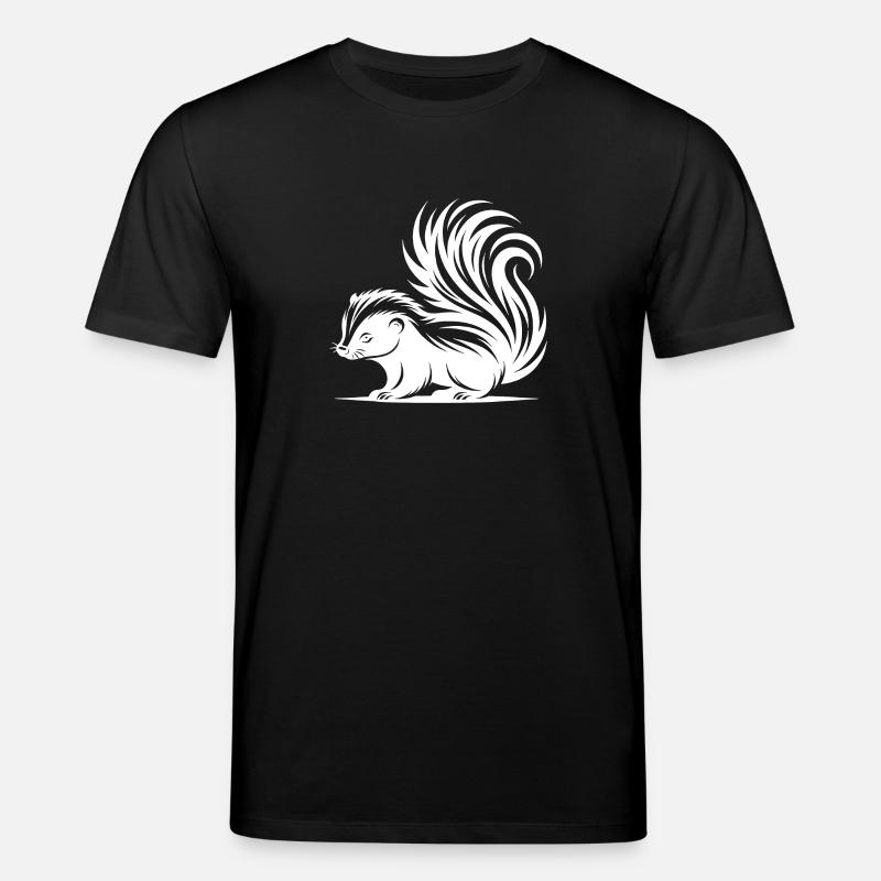 Mignon bébé mouffette câlin - T-shirt bio CREATOR Stanley/Stella Unisexe - noir