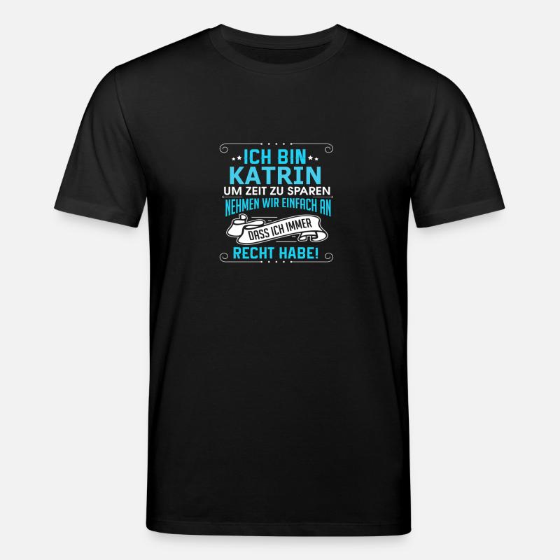 KATRIN - Stanley/Stella Unisex Bio-T-Shirt CREATOR - Schwarz