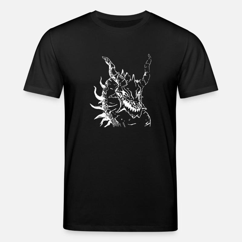 épique dragon - T-shirt bio CREATOR Stanley/Stella Unisexe - noir