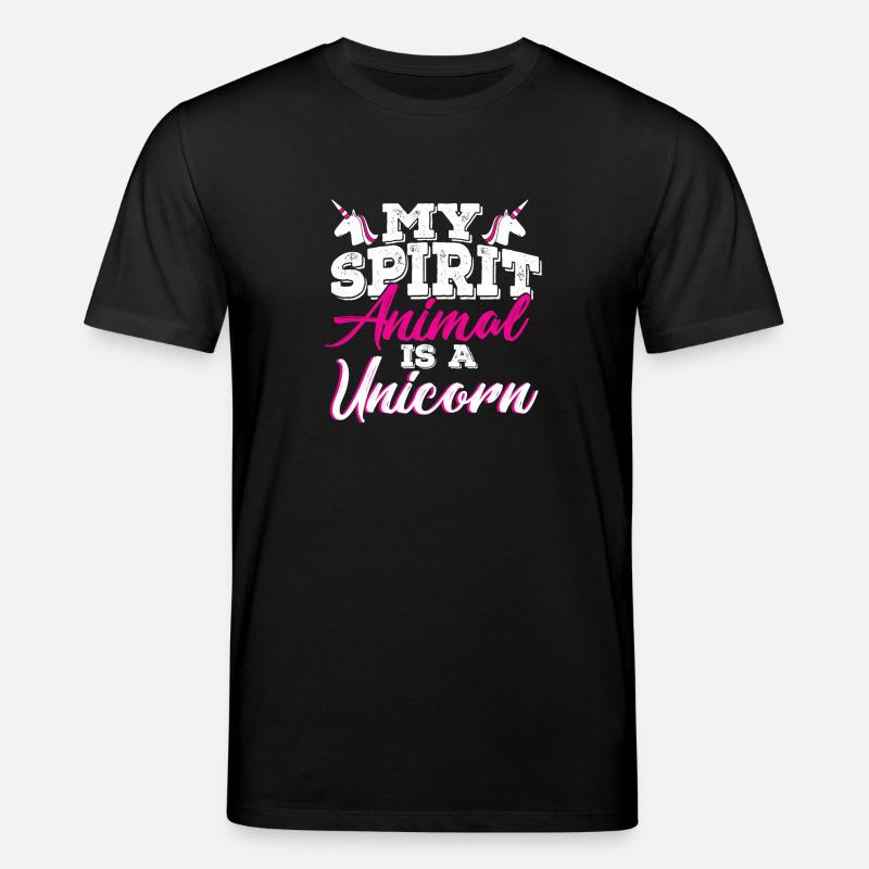 licorne - T-shirt bio CREATOR Stanley/Stella Unisexe - noir