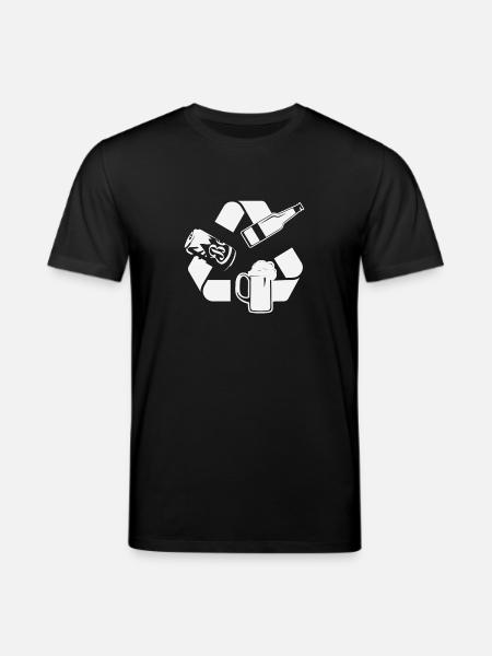 Beer Cycle - Stanley/Stella CREATOR Unisex Organic T-Shirt - black