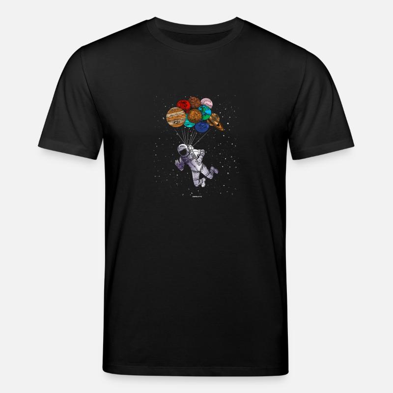 Astronaut Space Shuttle Geschenk - Stanley/Stella Unisex Bio-T-Shirt CREATOR - Schwarz