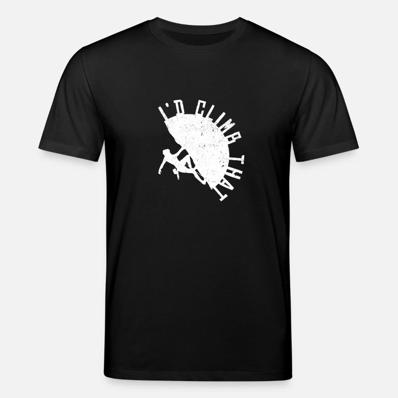 Klettern - Stanley/Stella Unisex Bio-T-Shirt CREATOR  - Schwarz