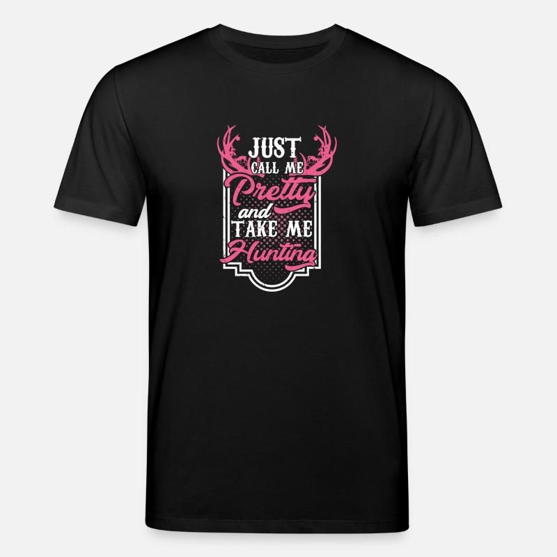 Jolie chasseur - T-shirt bio CREATOR Stanley/Stella Unisexe - noir
