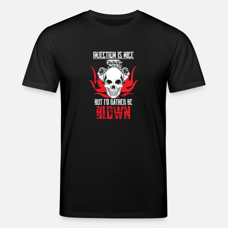 Je préfèrerais être soufflé - T-shirt bio CREATOR Stanley/Stella Unisexe - noir