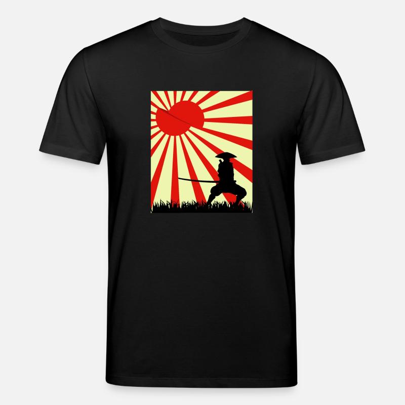 Moon Slice Samouraï - T-shirt bio CREATOR Stanley/Stella Unisexe - noir