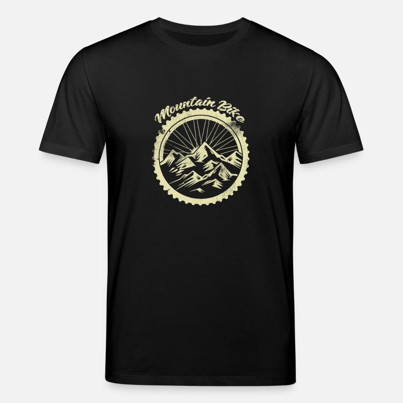 VTT vélo descente terre saleté - T-shirt bio CREATOR Stanley/Stella Unisexe - noir