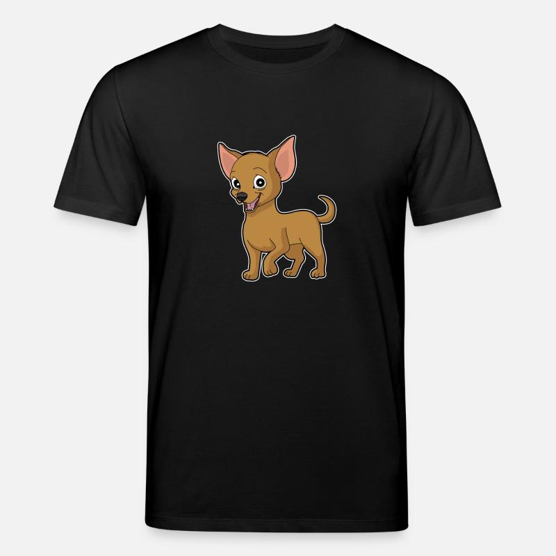 Petit chien doux Chiwawa - T-shirt bio CREATOR Stanley/Stella Unisexe - noir