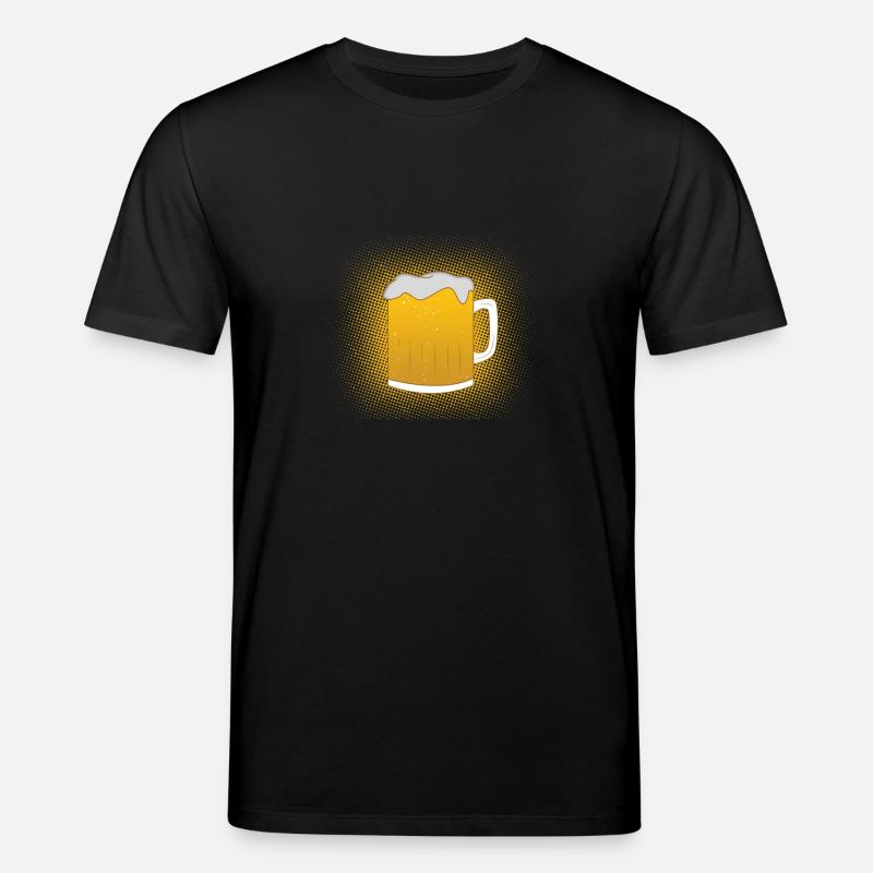 Chope de bière - T-shirt bio CREATOR Stanley/Stella Unisexe - noir