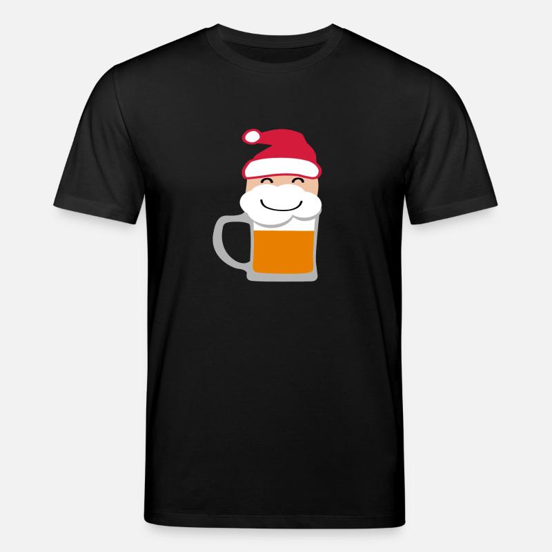 Weihnachtssbier - Stanley/Stella Unisex Bio-T-Shirt CREATOR  - Schwarz