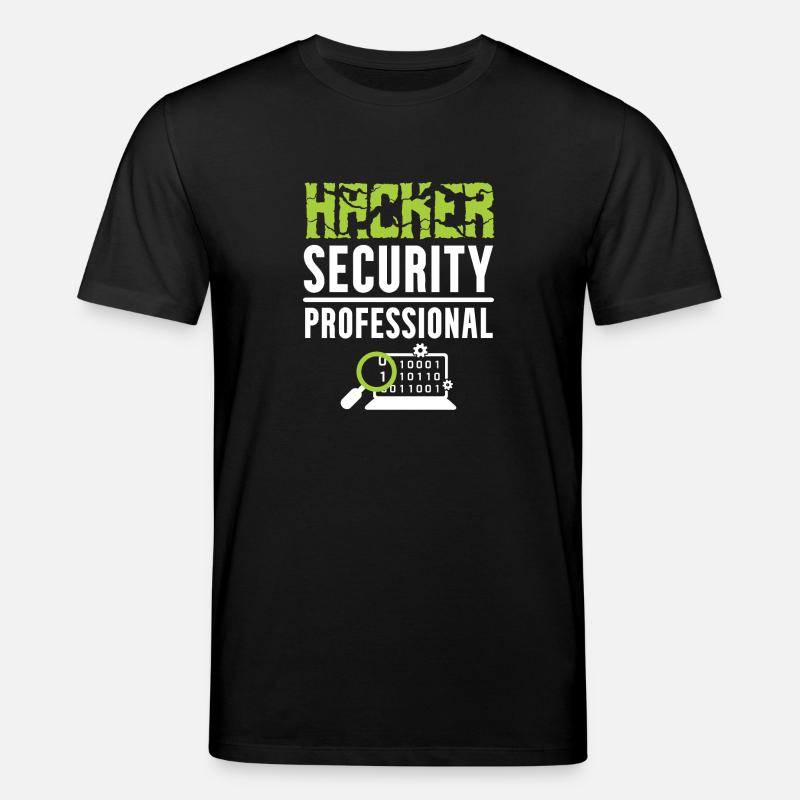 Hacker Security Professional - T-shirt bio CREATOR Stanley/Stella Unisexe - noir