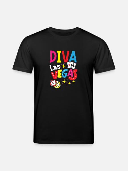Diva Las Vegas Femmes - T-shirt bio CREATOR Stanley/Stella Unisexe - noir