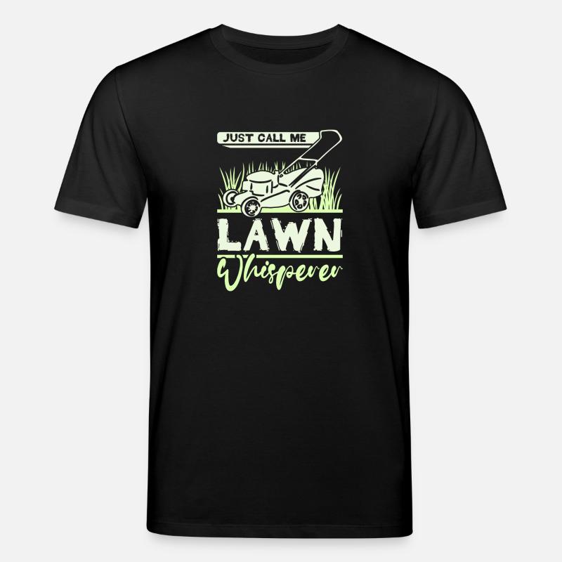 Appelez-moi simplement chuchoteur de pelouse - T-shirt bio CREATOR Stanley/Stella Unisexe - noir