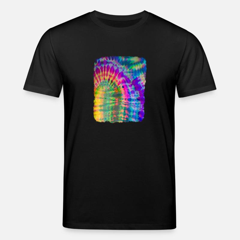 Tie Dye Batik - Stanley/Stella Unisex Bio-T-Shirt CREATOR  - Schwarz