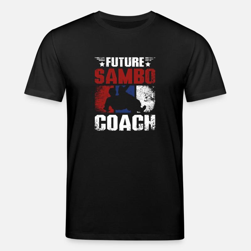 Future sambo trainer coach - Stanley/Stella CREATOR Unisex Organic T-Shirt - black