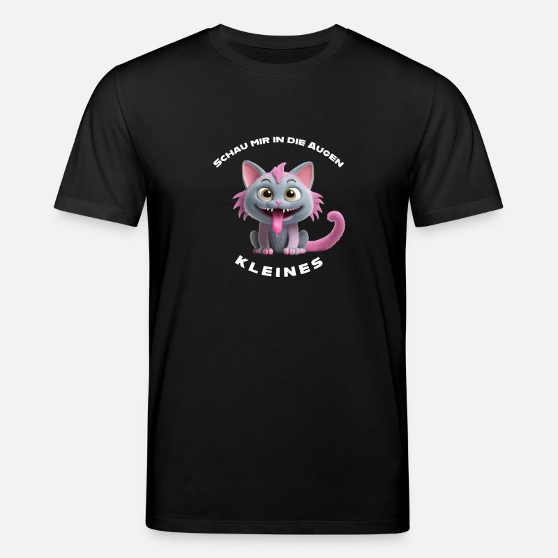 Regarde-moi dans les yeux petit - T-shirt bio CREATOR Stanley/Stella Unisexe - noir