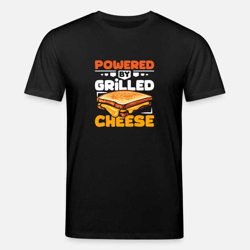 Propulsé par Grilled cheese - T-shirt bio CREATOR Stanley/Stella Unisexe - noir