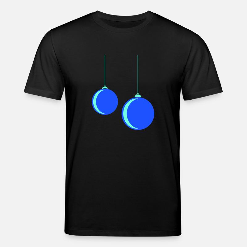 Weihnachtskugel - Stanley/Stella Unisex Bio-T-Shirt CREATOR  - Schwarz