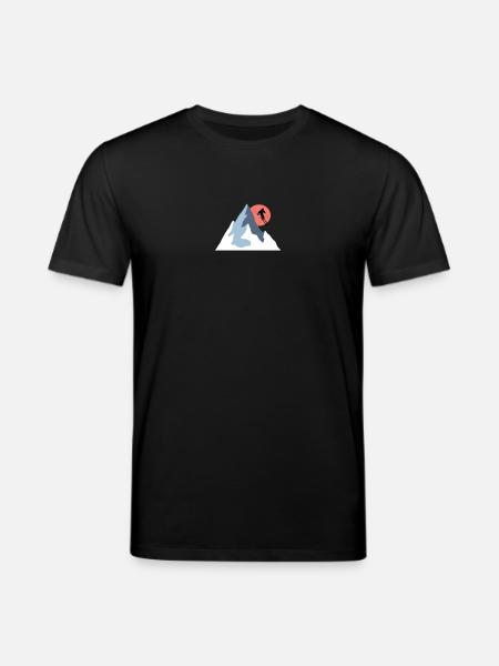 Abenteuer Skifahren Skiing Adventure - Stanley/Stella CREATOR Unisex Organic T-Shirt - black