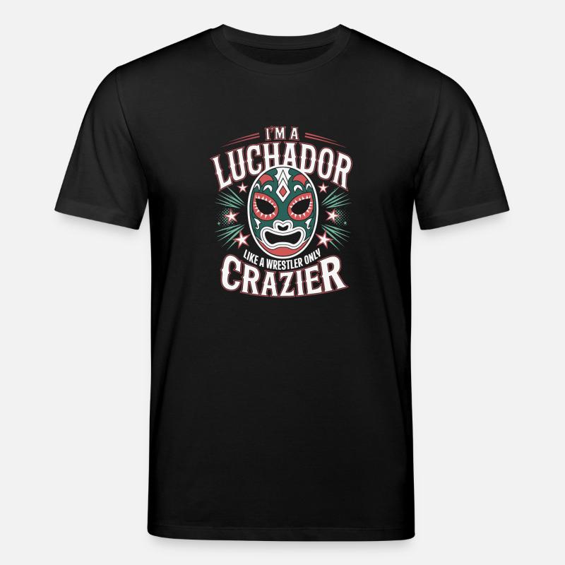 Viva Lucha Libre - Stanley/Stella Unisex Bio-T-Shirt CREATOR  - Schwarz