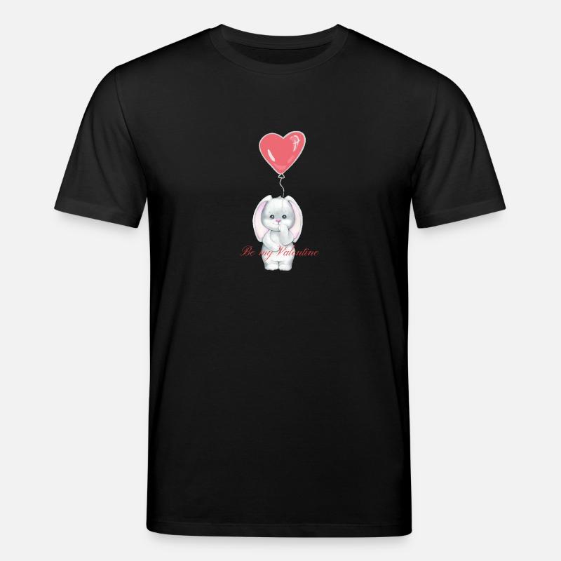 Soyez mon valentin - T-shirt bio CREATOR Stanley/Stella Unisexe - noir