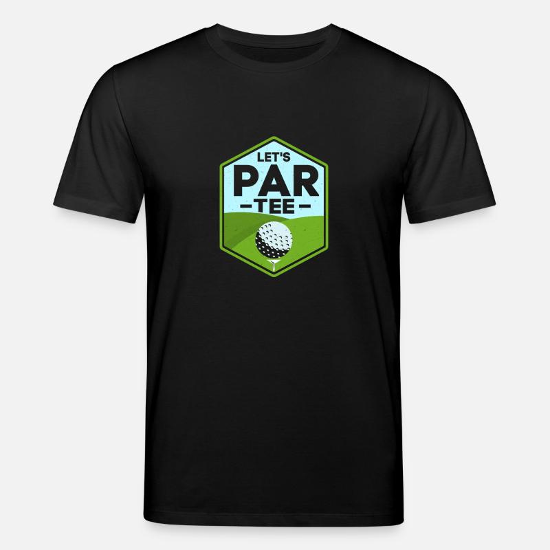 Let’s Par Tee Golf Golfeur - T-shirt bio CREATOR Stanley/Stella Unisexe - noir