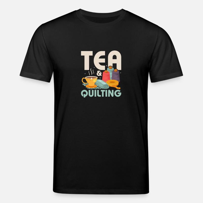 Tea & Quilting Sewing Quilter - Stanley/Stella Unisex Bio-T-Shirt CREATOR  - Schwarz