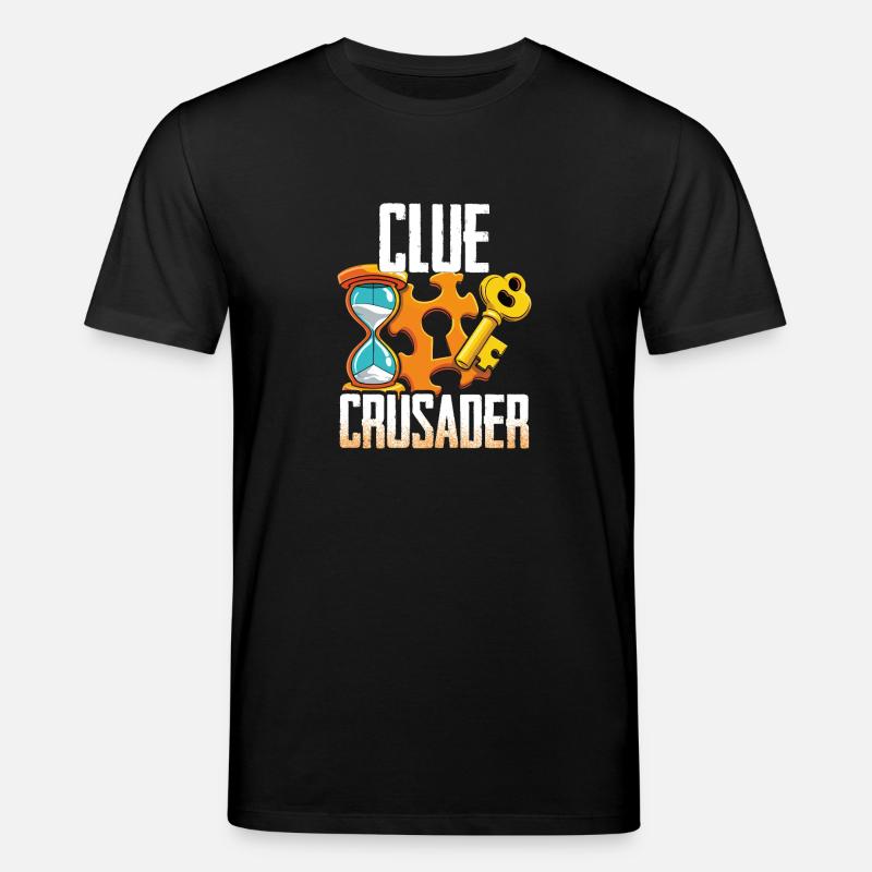 Escape Room Clue Crusader - T-shirt bio CREATOR Stanley/Stella Unisexe - noir