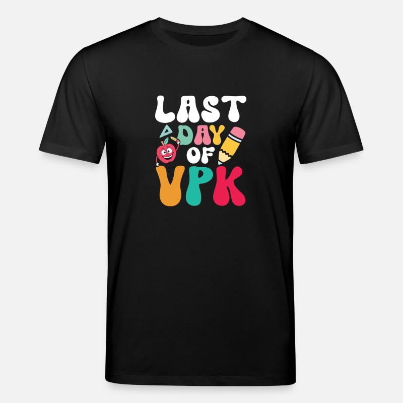 Dernier jour de vpk - T-shirt bio CREATOR Stanley/Stella Unisexe - noir