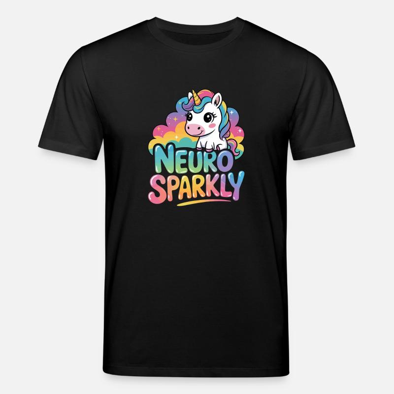 Neuro Sparkly - Stanley/Stella Unisex Bio-T-Shirt CREATOR  - Schwarz