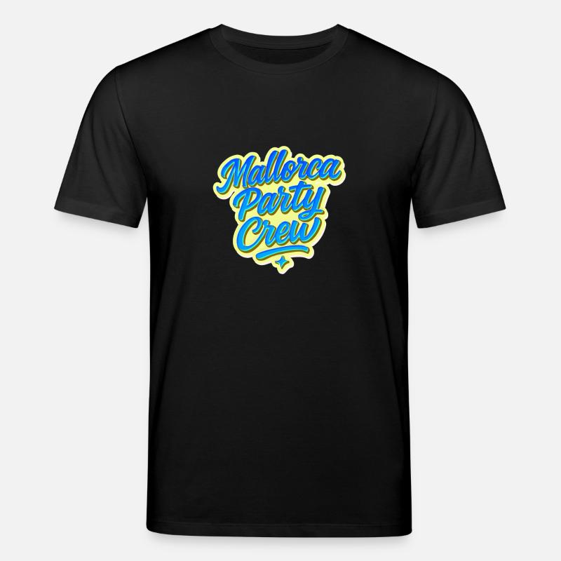 Mallorca Party Crew - Stanley/Stella CREATOR Unisex Organic T-Shirt - black