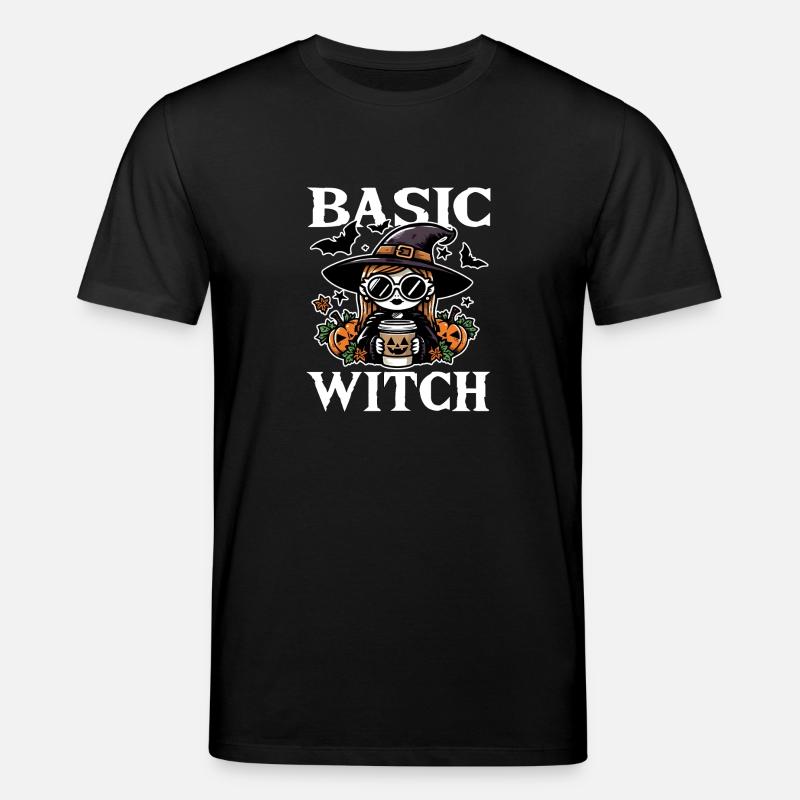 BASIC WITCH - CADEAU D’HALLOWEEN - T-shirt bio CREATOR Stanley/Stella Unisexe - noir