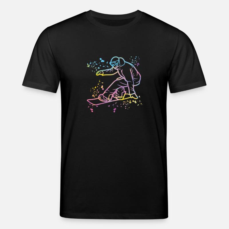 Snowboarder Snowboarding Snowboard - Stanley/Stella Unisex Bio-T-Shirt CREATOR - Schwarz